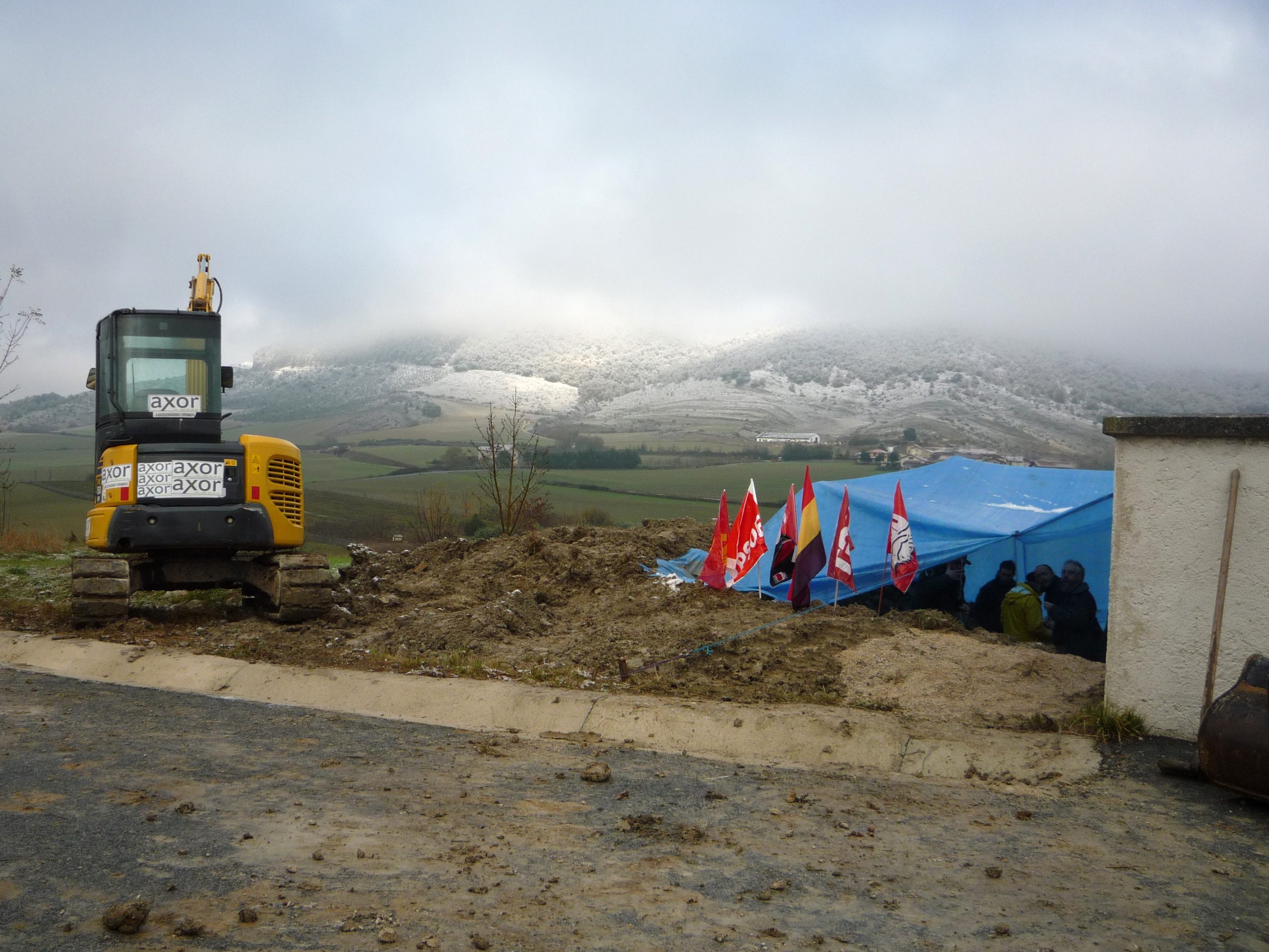 Mass grave at Oteiza de Berioplana