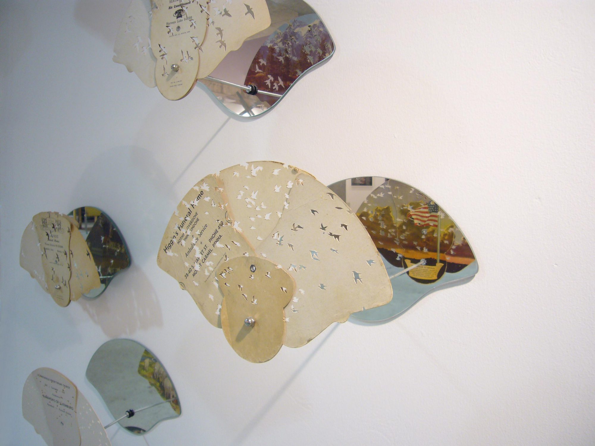 Bird Flew (Installation detail)