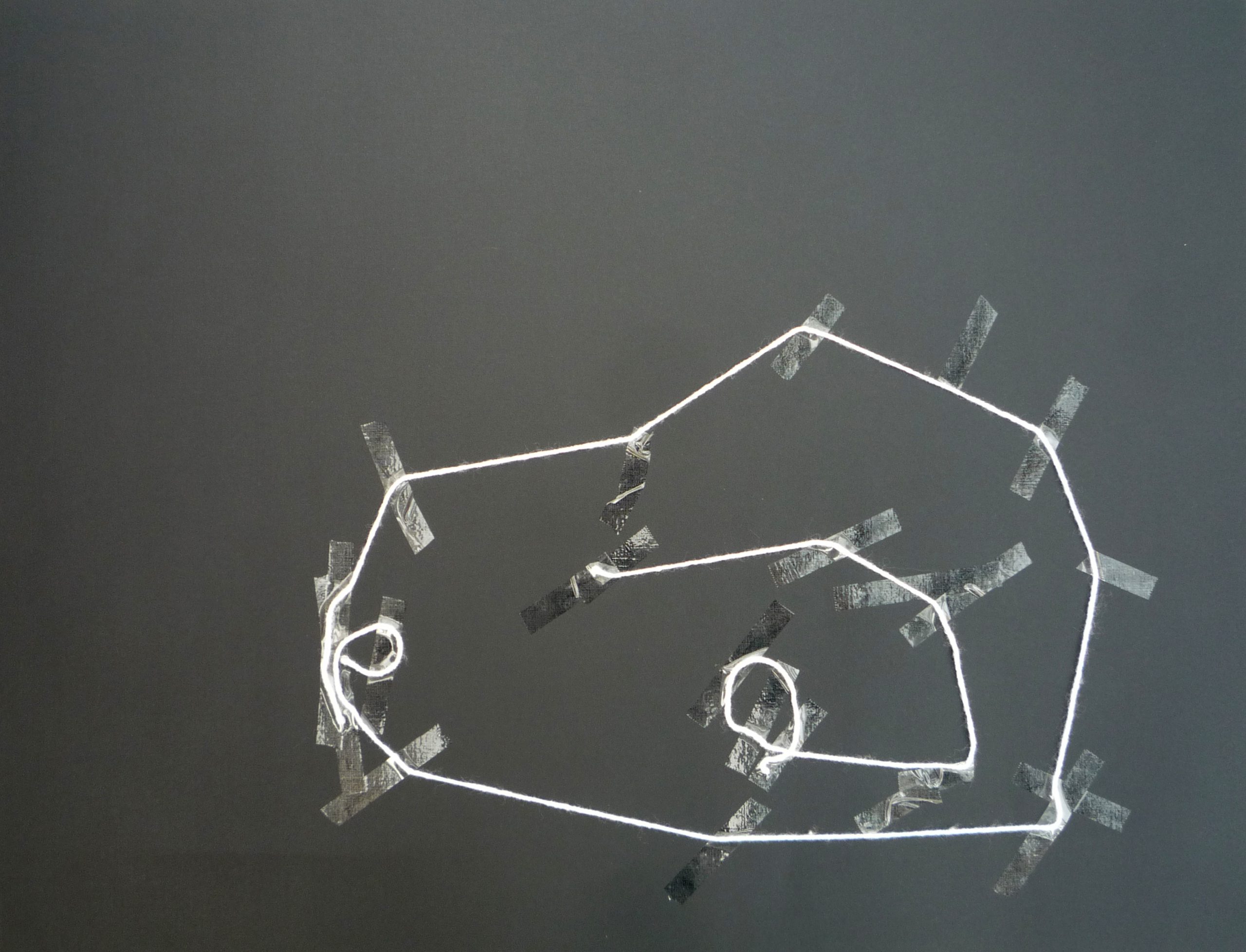 Conceptual Art for the Blind - Blind Contour Drawing of Marcel Duchamp's Fountain