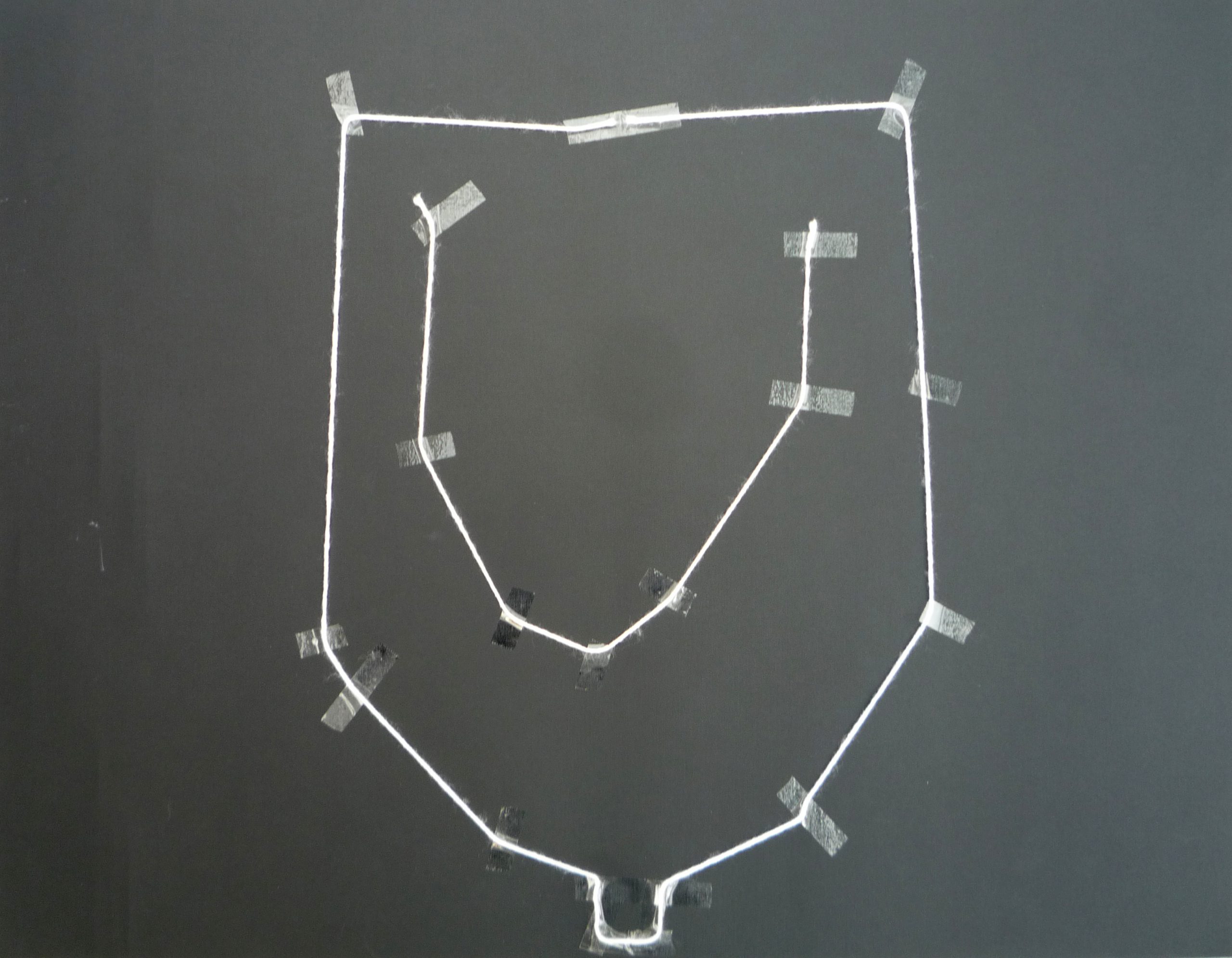 Conceptual Art for the Blind - Blind Contour Drawing of Marcel Duchamp's Fountain