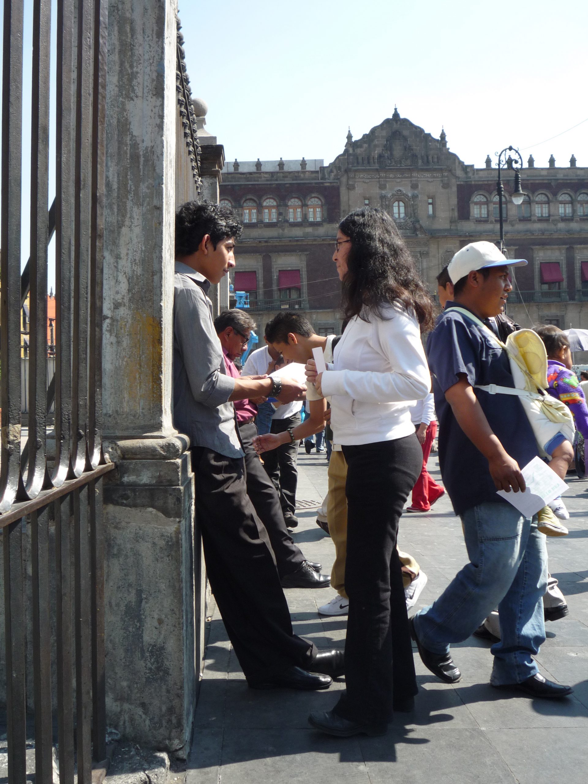 Conceptual Art for the Blind - Public Intervention with Braille Flyers