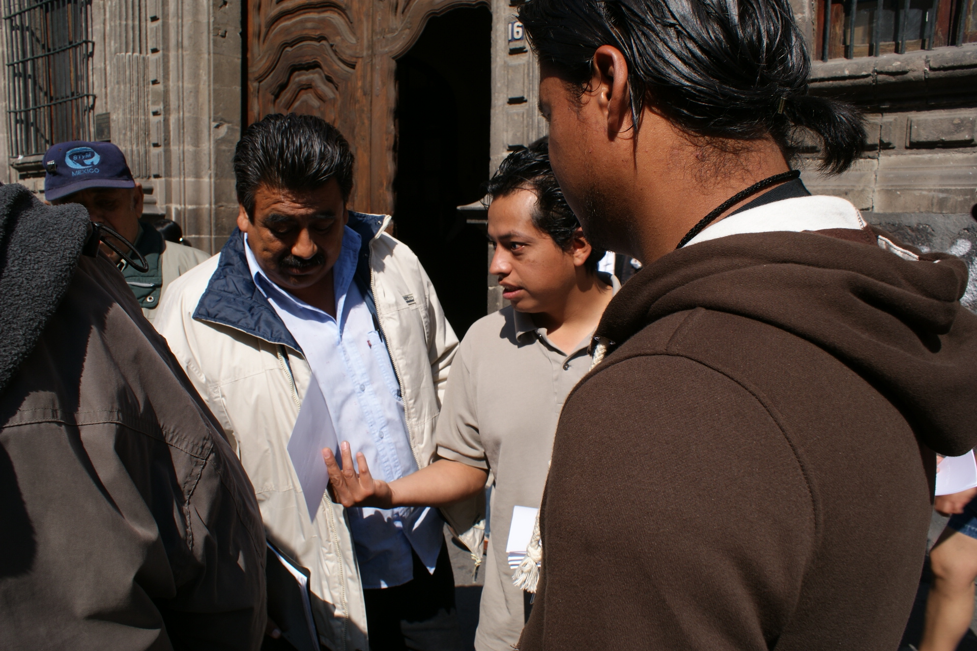 Conceptual Art for the Blind - Public Intervention with Braille Flyers