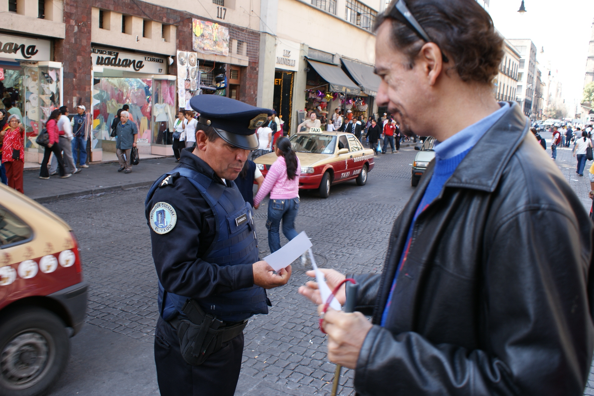 Conceptual Art for the Blind - Public Intervention with Braille Flyers