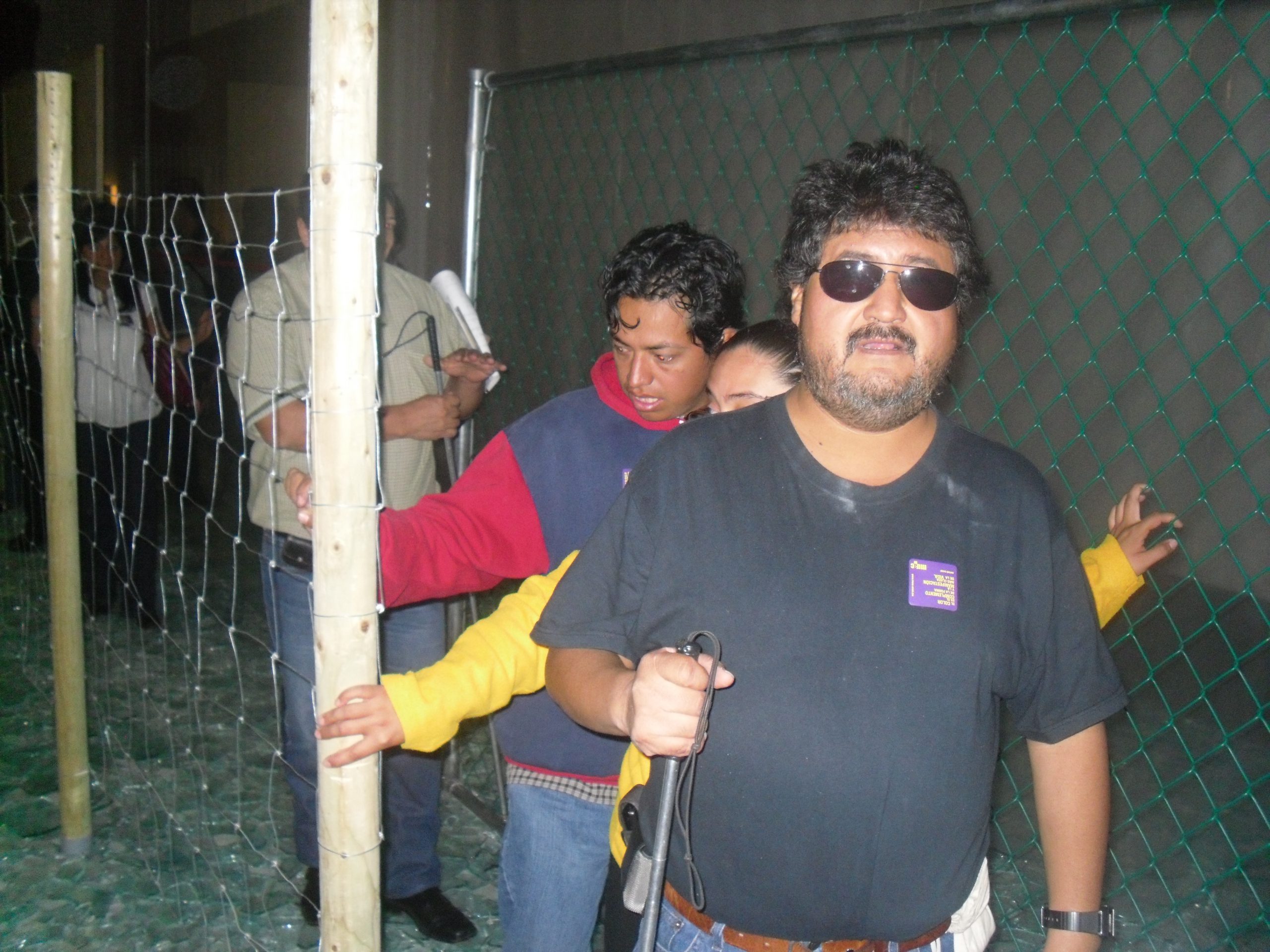 Conceptual Art Workshop for the Blind - Museum Visit (Cildo Meireles at MUAC, Mexico City)