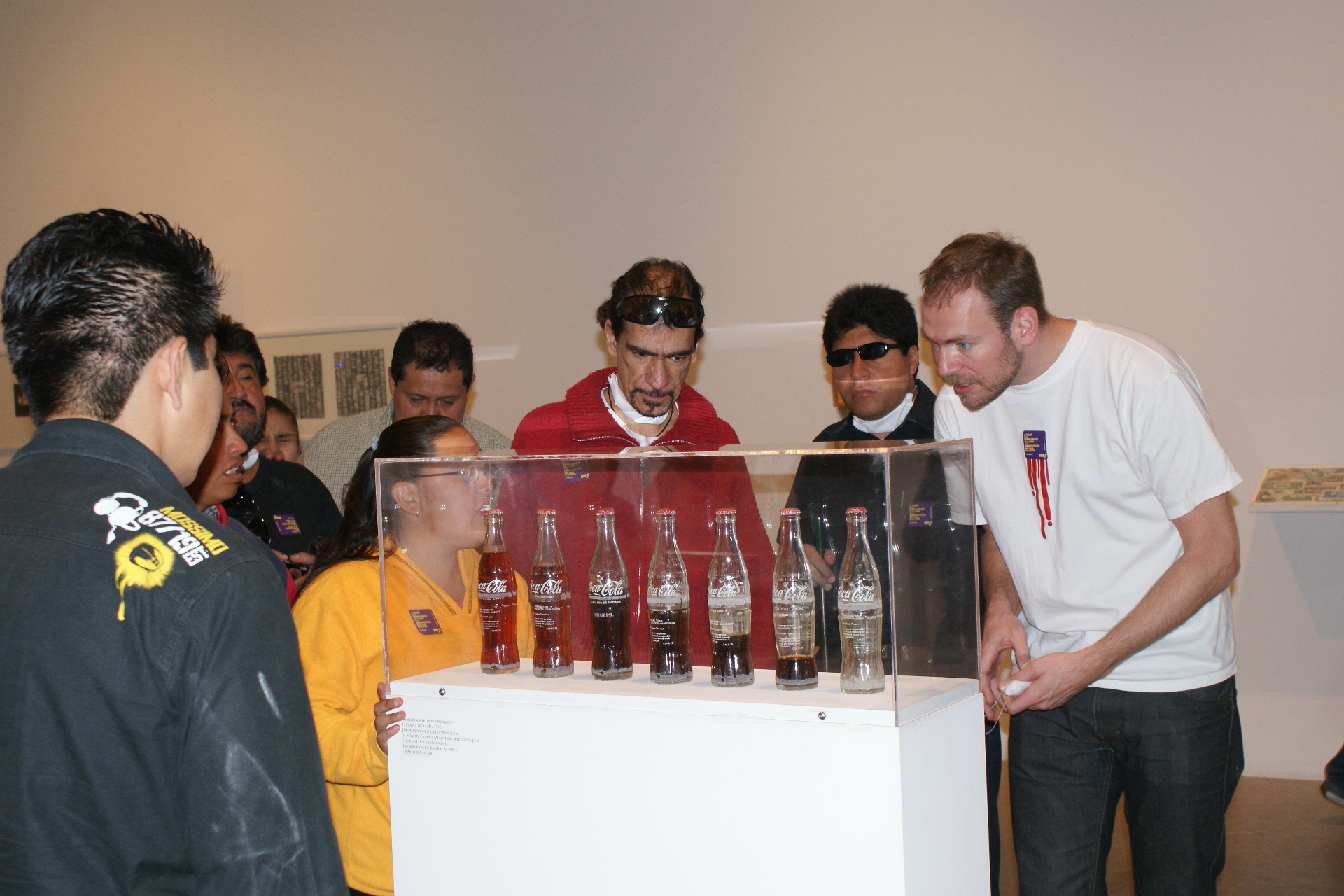 Conceptual Art Workshop for the Blind - Museum Visit (Cildo Meireles at MUAC, Mexico City)