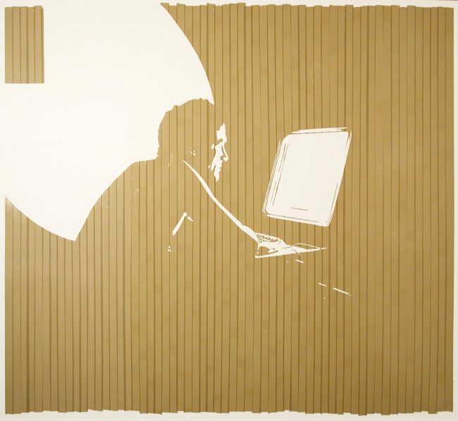 Man at Computer (installations)