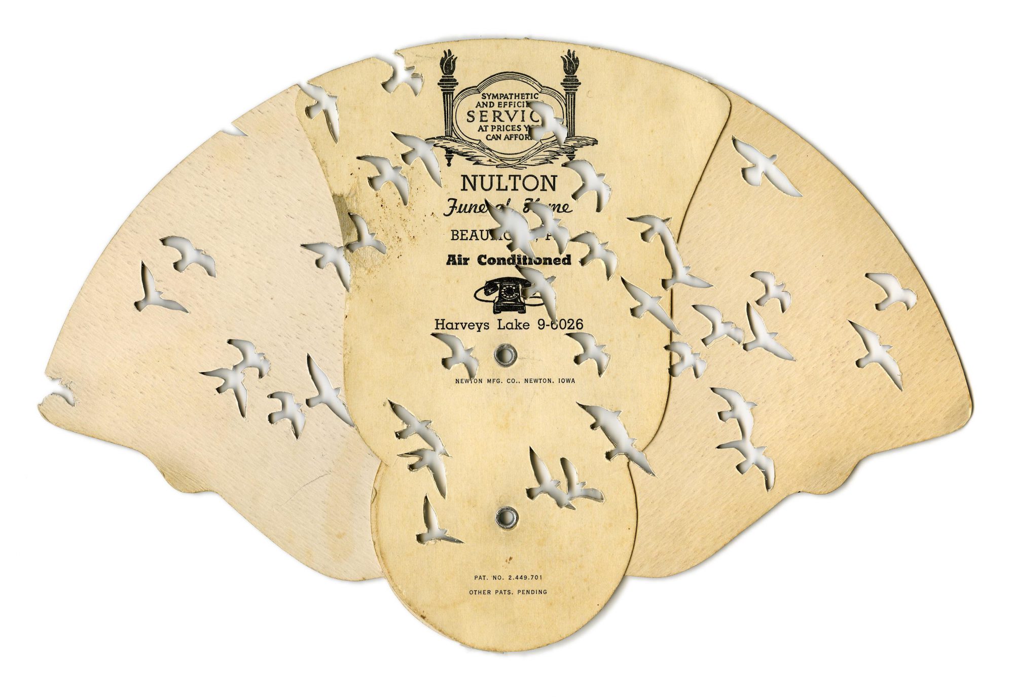 Bird Flew (Nulton Funeral Home front)