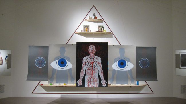 Organ Eyes Peer Amid