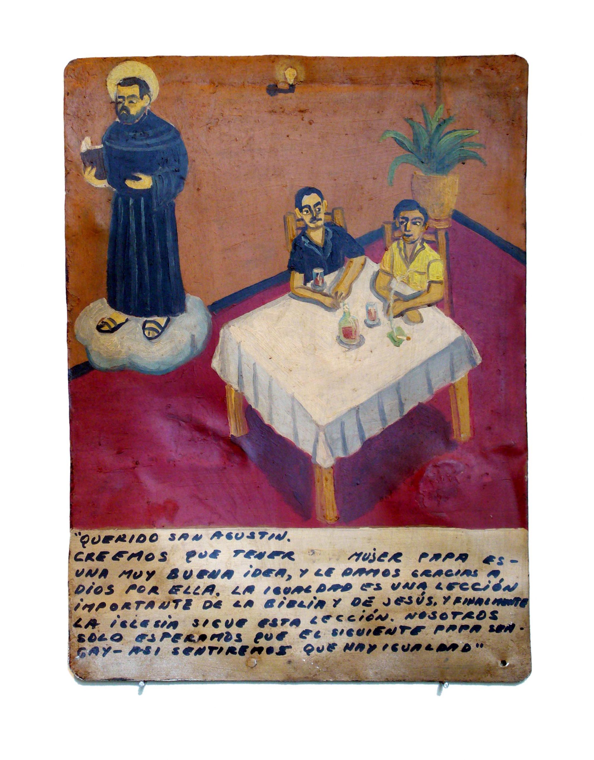 Miracle of the Female Pope (San Agustin)