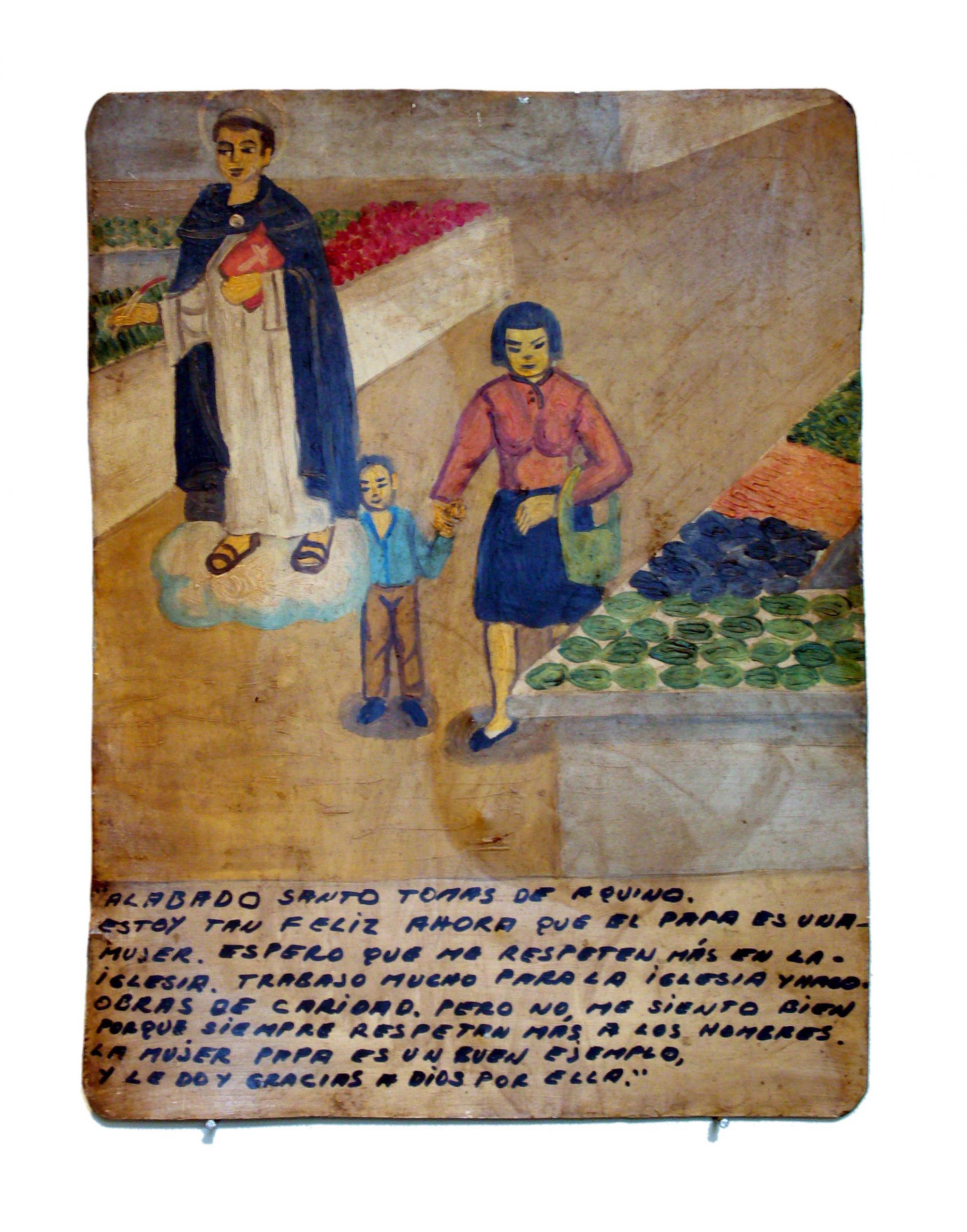 Miracle of the Female Pope (Santo Tomas)