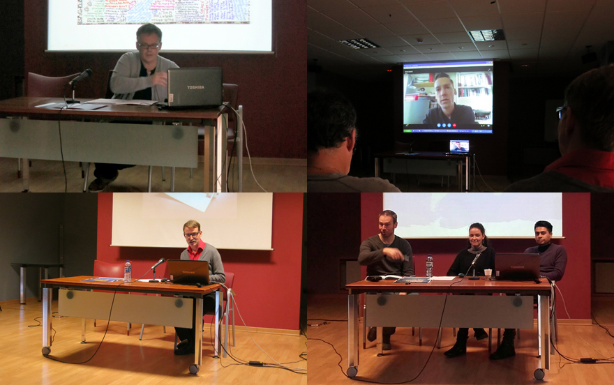 "Arte en el buzón" conference presentations