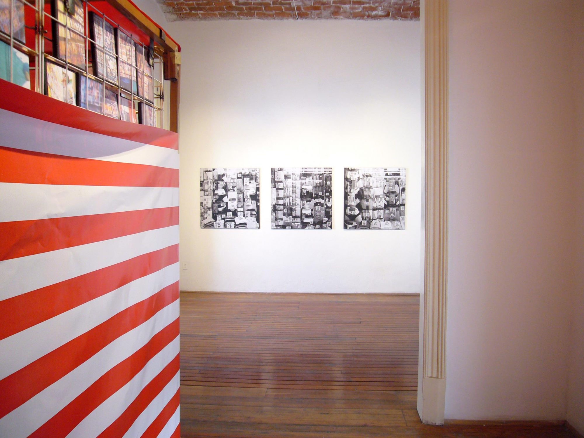 Adentro Afuera / Inside Outside (installation view in Casa Vecina)