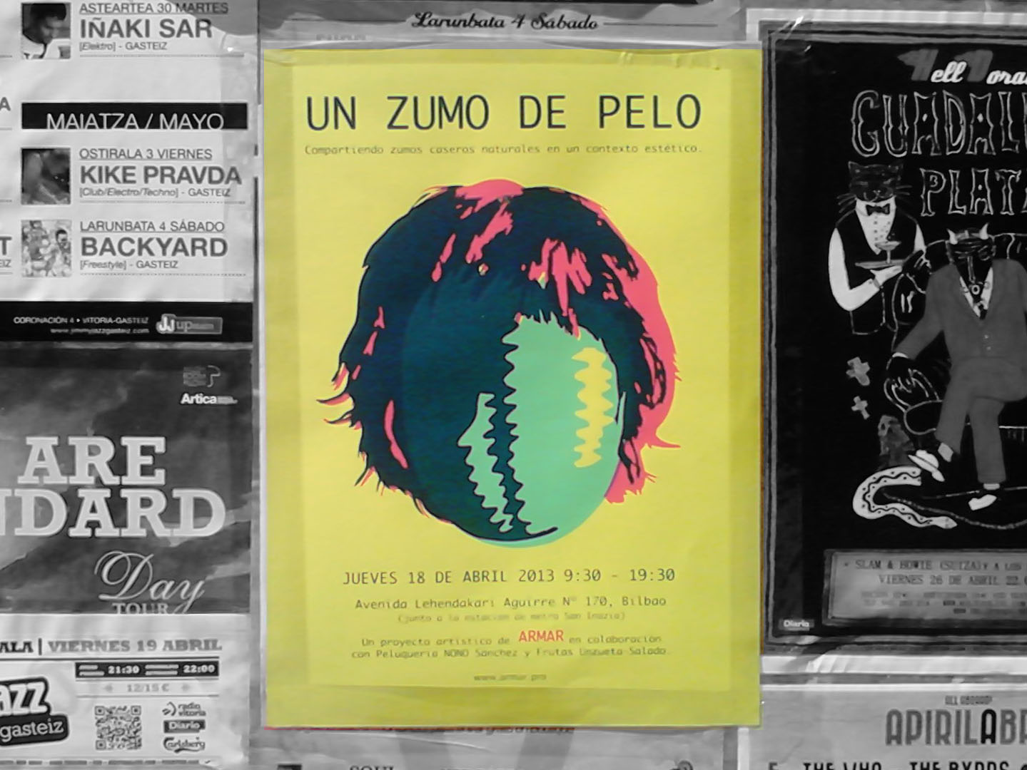 Un zumo de pelo (poster)